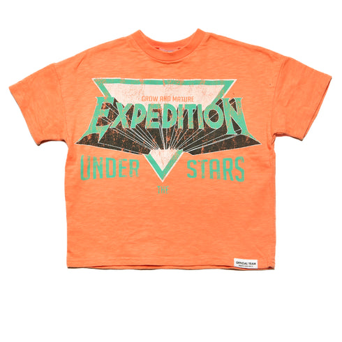 【オフィシャルチーム】スラブ天竺 EXPEDITIONロゴTシャツ|90cm~150cm|1125251